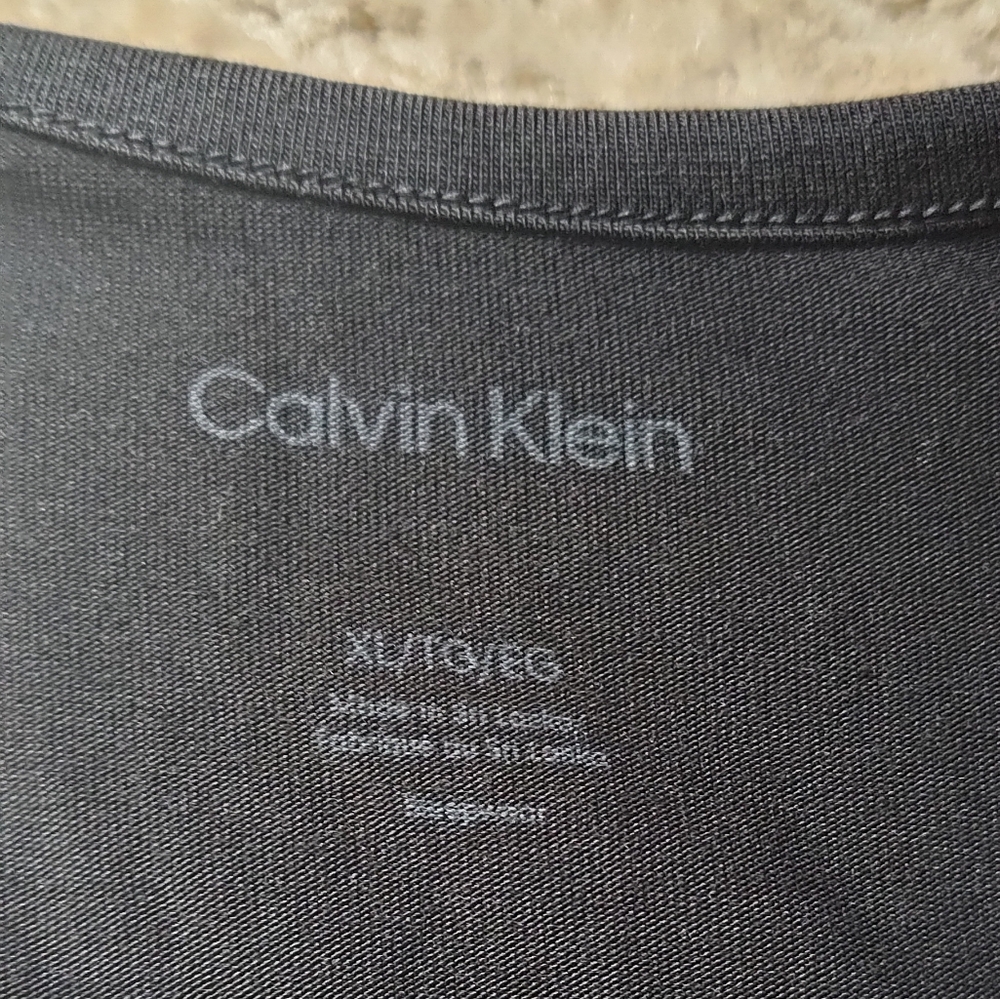 Calvin Klein Black Short Sleeve Tee - Picture 2 of 5
